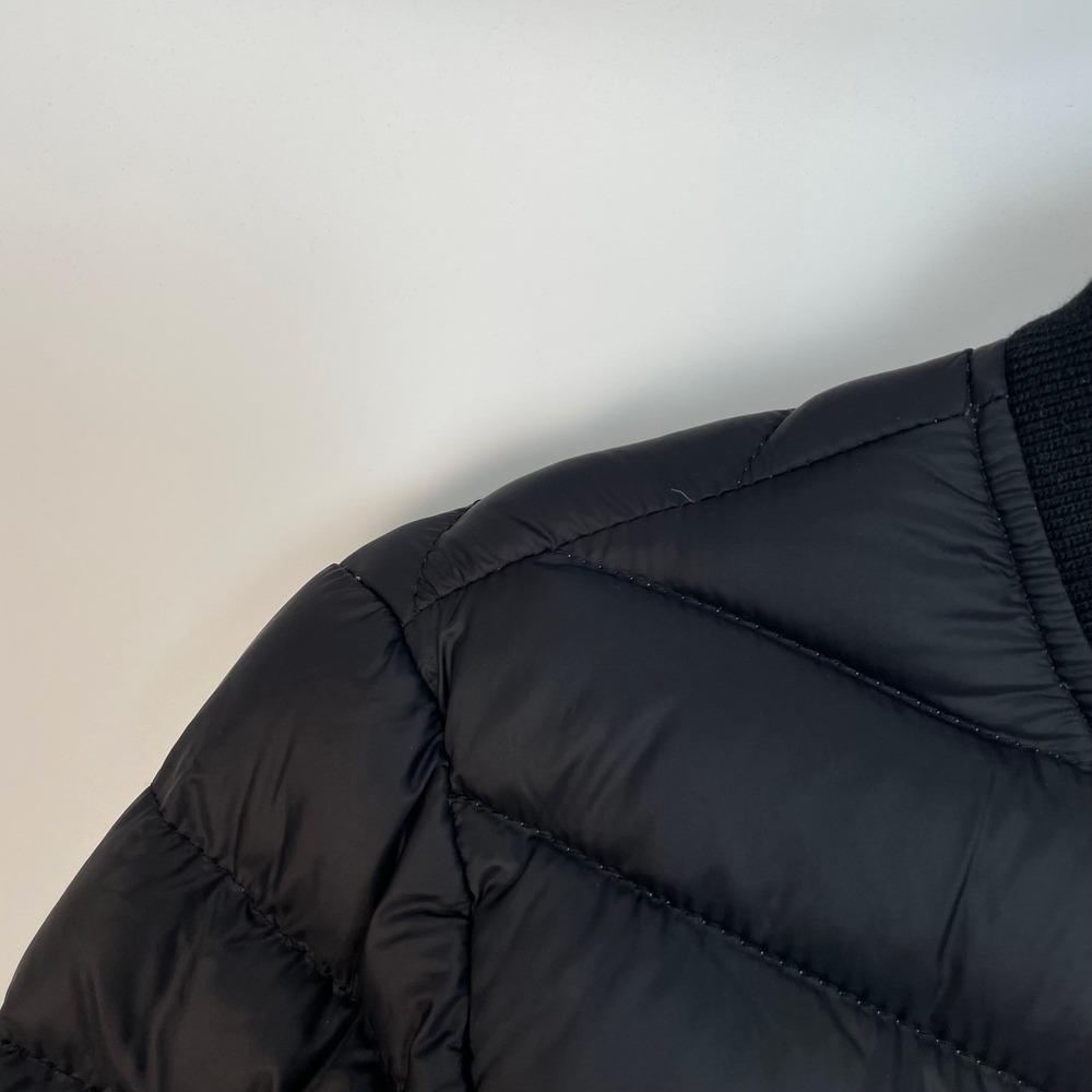Hollister Women's Black 90% Down Puffer Jacket Full Zip Size M - Picture 6 of 11